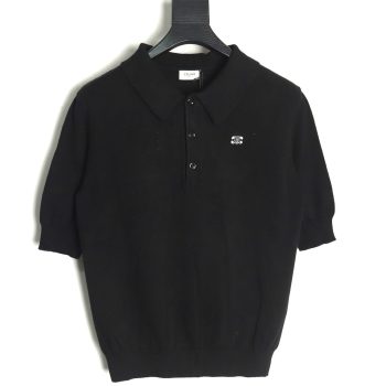 Celine Arc de Triomphe short-sleeved POLO shirt