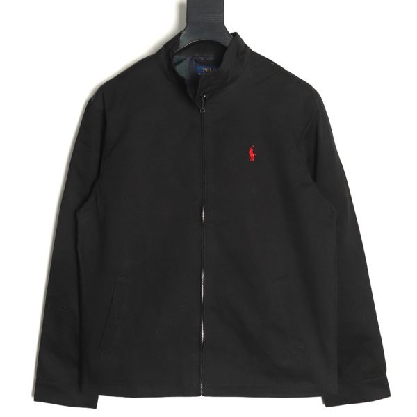 Ralph Lauren Classic Vintage Stand Collar Executive Zip Jacket TSK1