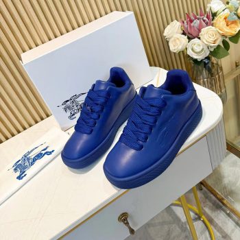 Burberry Leather Box Sneakers BLUE