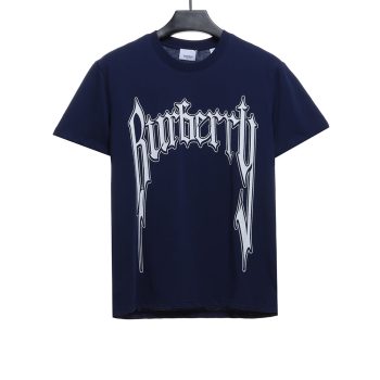 Burberry catwalk LOGO print short sleeve TSK2