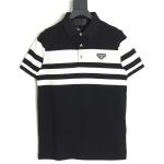 Prada Striped Polo Short Sleeve TSK1