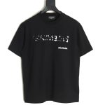 Balenciaga Hand-painted graffiti print washed short-sleeves TSK1