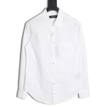 Louis Vuitton new overs embroidered long-sleeved shirt
