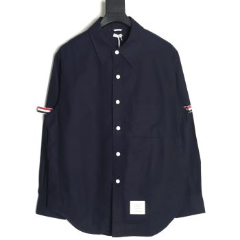 Thom Browne Double Sleeve Web Jacket Shirt TSK1
