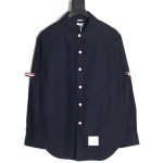 Thom Browne Double Sleeve Web Jacket Shirt TSK1