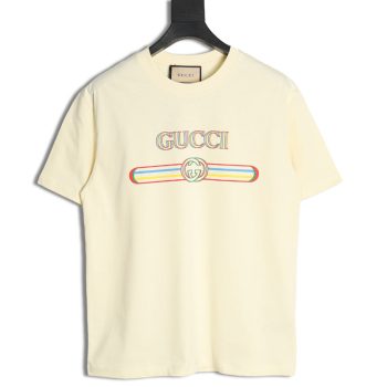 Gucci double-shadow logo short sleeve