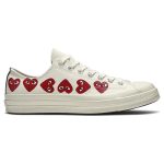 Converse Chuck Taylor All Star 70 Ox Comme Des Garcons PLAY Multi-Heart White