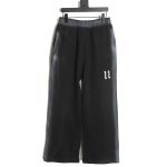 We11 Done colorful spray-trimmed washed wide-leg pants