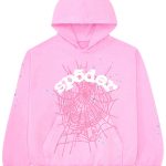 Sp5der OG Web Hoodie 'Pink'