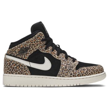 AIR JORDAN 1 MID SE GS 'LEOPARD'