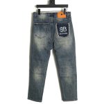 Balenciaga pocket patchwork double B jeans