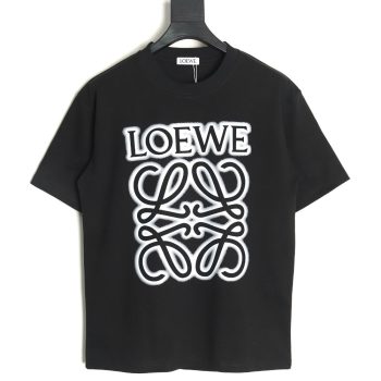 Loewe Shadow Four Leaf Clover Short Sleeve T-shirt TSK1
