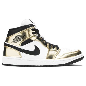 AIR JORDAN 1 MID SE  'METALLIC GOLD'