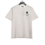 Dior Dragon Year Limited Embroidery Little Dinosaur Embroidered Short Sleeve_CM_1
