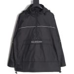 Balenciaga Half Zip Hood Jacket
