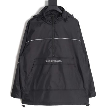 Balenciaga Half Zip Hood Jacket