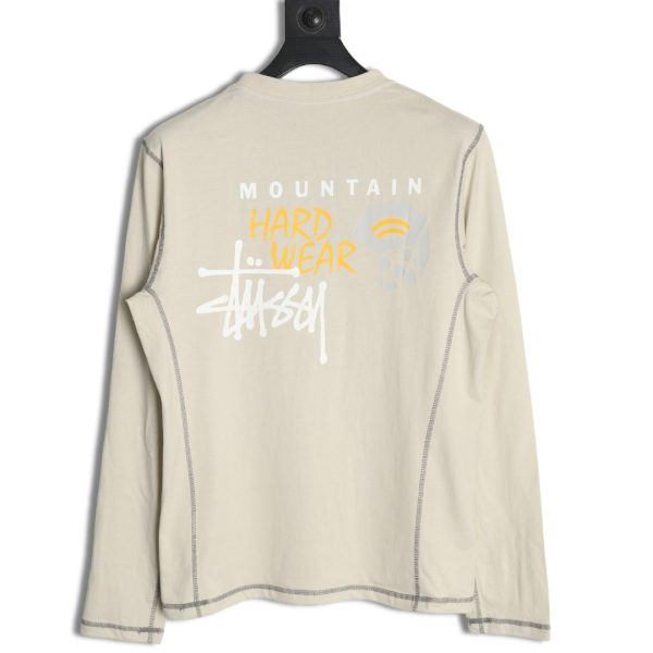 Stussy & MHW long-sleeved T-shirt