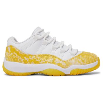 AIR JORDAN 11 LOW 'YELLOW SNAKESKIN'