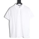 Louis Vuitton letter embroidery logo short-sleeved polo shirt