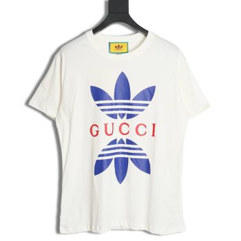 Gucci & adidas joint clover short sleeves