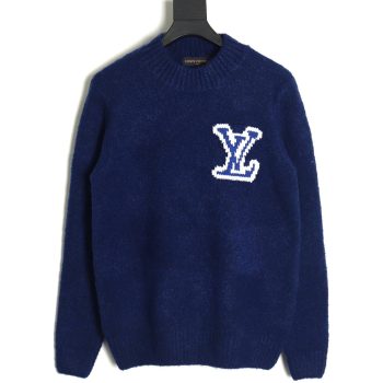 Louis Vuitton front and back large logo sweater TSK1
