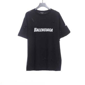 Balenciaga distressed short sleeve TSK1