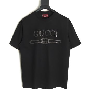 Gucci classic obsidian hot diamond short sleeves TSK1