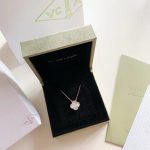 Van Cleef & Arpels Vintage Alhambra Necklaces Rose Gold