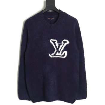 Louis vuitton jacquard teddy sweater