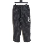 Nike x Stussy Nike Stussy joint SS23 wool striped straight long casual pants