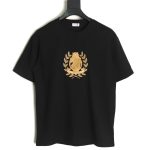 Burberry Gold Leaf Logo Short Sleeve T-Shirt TSK1