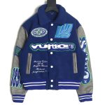 Louis Vuitton Klein Blue Earth Baseball Jacket