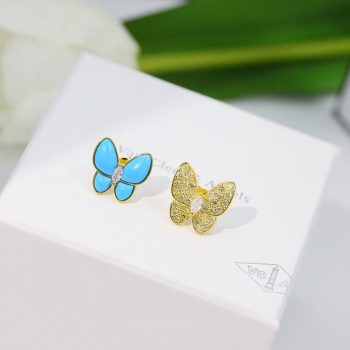 Van Cleef & Arpels Two Butterfly earrings RP7US00