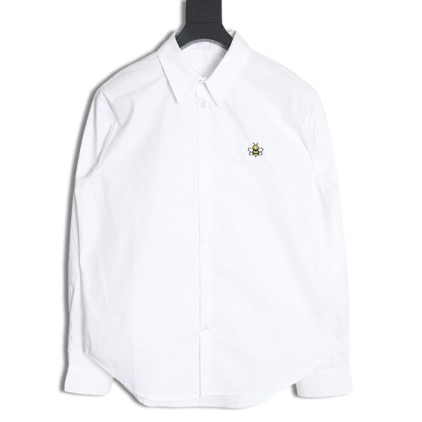 Dior x Kaws bee embroidered shirt TSK1