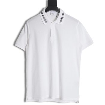Burberry Collar Warhorse Short Sleeve Polo Shirt