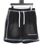 Alexander Wang washed print shorts