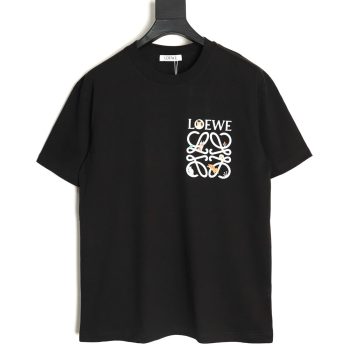 Loewe chest printed logo short sleeves