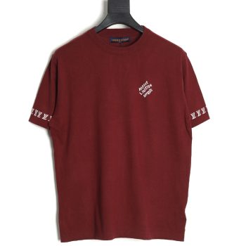 Louis Vuitton jacquard lettering logo short sleeves