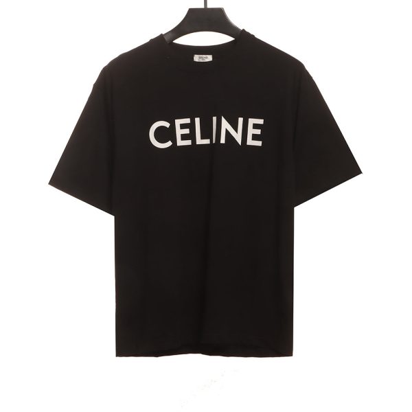 Celine basic letter short sleeves