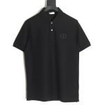 Dior classic CD embroidered short-sleeved polo shirt TSK2