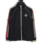 GUCCIGucci Gucci classic red and green webbing suit jacket