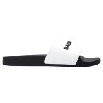 Balenciaga  Pool Slides 'White Black'