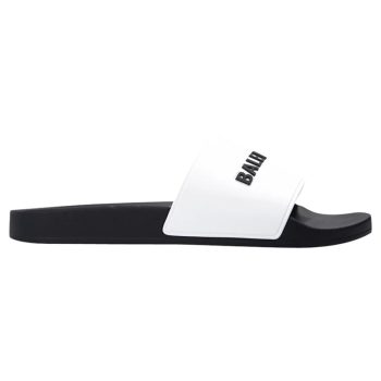 Balenciaga  Pool Slides 'White Black'