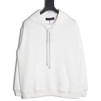Louis Vuitton hardware floral hooded sweatshirt