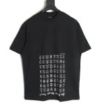 Balenciaga emoji print short-sleeved T-shirt TSK1