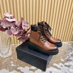 Prada Leather work boots
