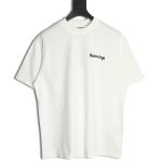 Balenciaga Graffiti Small Letters Print Short Sleeve T-shirt