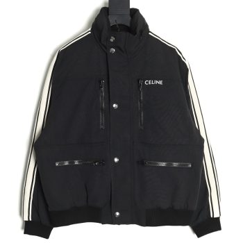 Celine ski quilted down jacket