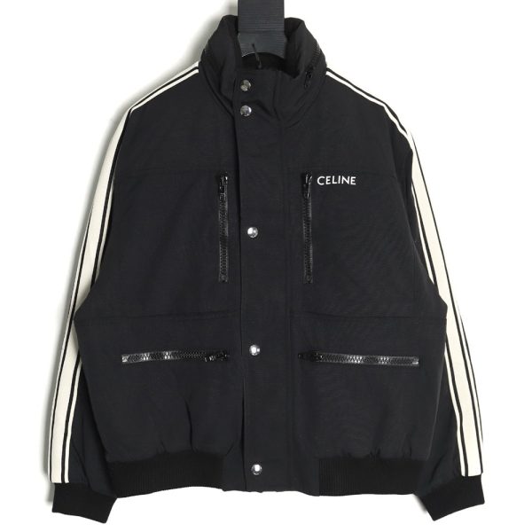 Celine ski quilted down jacket