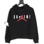 Air Jordan & Supreme Collaborative Fleece Sweatshirt
